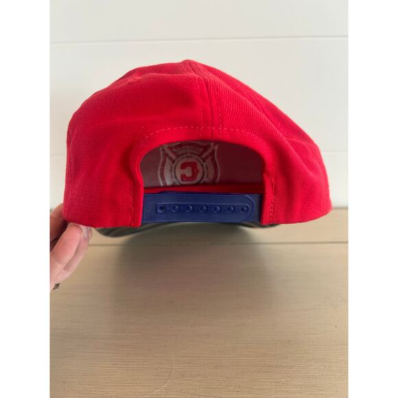 Chicago Fire Youth Snapback Cap MLS Camo red Adjustable Back Embroidered - Picture 4 of 8